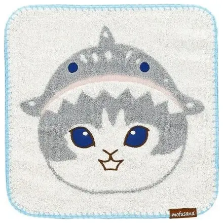Mofusand Kitten-Nyan Shark Mini Handtuch Produktfoto