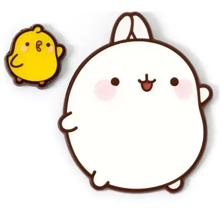 Molang & Piu Piu Anstecknadel Produktfoto