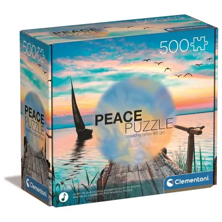 Pier Peaceful 500-teiliges Peace Puzzle Produktfoto