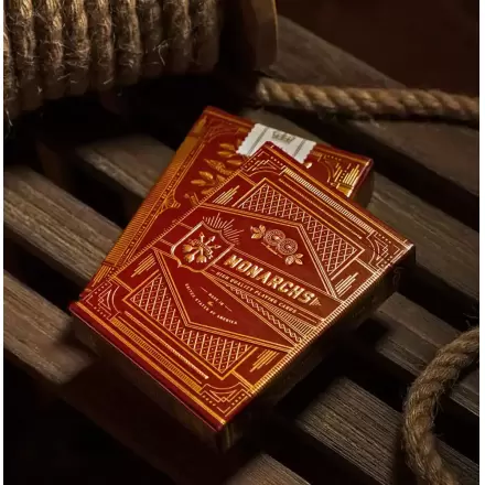 Monarchs Spielkarten Rot Produktfoto