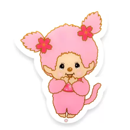 Monchhichi Pink Neon Lampe Produktfoto