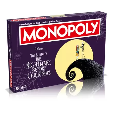 Monopoly Brettspiel Nightmare Before Christmas German Version Produktfoto