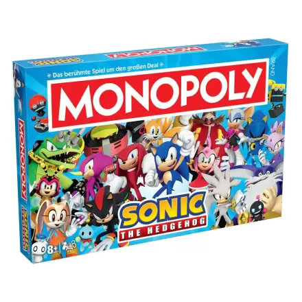 Monopoly Brettspiel Sonic the Hedgehog *Deutsche Version* termékfotója