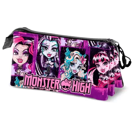 Monster High Chibi Dreifaches Mäppchen Produktfoto