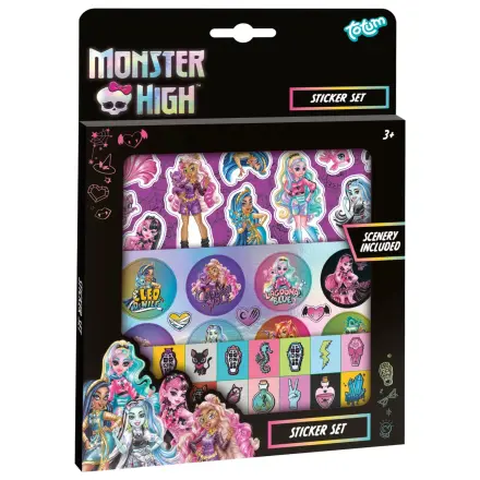 Monster High Dark Aufkleber-Set Produktfoto