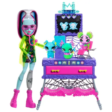 Monster High Frankie Stein + Labor Puppe Produktfoto