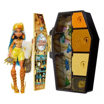 Monster High Skulltimate Secrets: Fearidescent Puppe Cleo de Nile 25 cm Produktfoto
