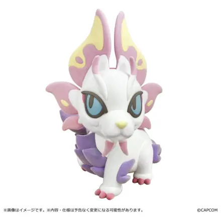 Monster Hunter Chibi Style beflockte Figur Mizutsune 12 cm Produktfoto