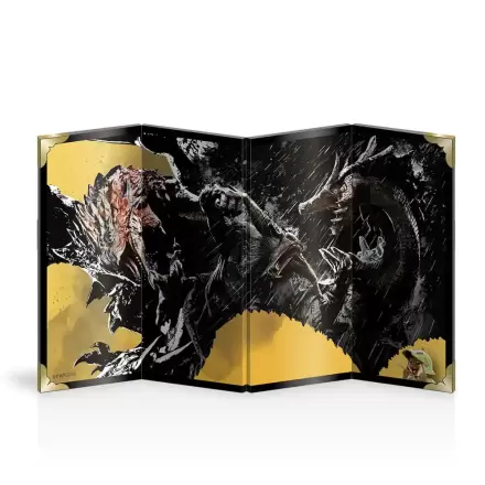Monster Hunter Mini Faltparavent Tuschmalerei Produktfoto