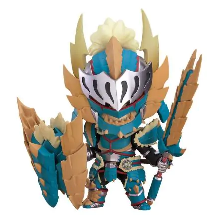 Monster Hunter World Iceborne Nendoroid Action Figur Hunter Male Zinogre Alpha Armor 10 cm Produktfoto