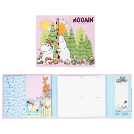 Moomin Wochenplaner mit Haftnotizen Produktfoto
