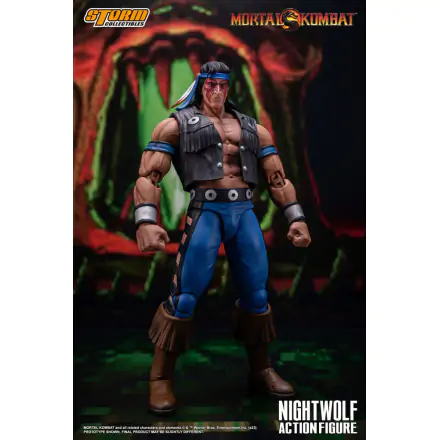 Mortal Kombat Actionfigur 1/12 Nightwolf 18 cm termékfotója