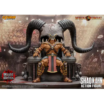 Mortal Kombat Actionfigur 1/12 Shao Kahn Deluxe Edition 18 cm Produktfoto