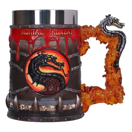 Mortal Kombat Krug Logo 15 cm Produktfoto