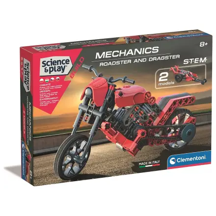 Motor und Race Car Roadster und Dragster Bauspielzeug Produktfoto