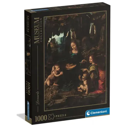 Museum Louvre Leonardo - The Virgin of the Rocks Puzzle 1000 Teile Produktfoto