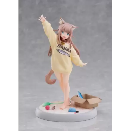 My Cat Is a Kawaii Girl Statue 1/6 Kinako Play With Ver. AmiAmi 21 cm Statue Produktfoto