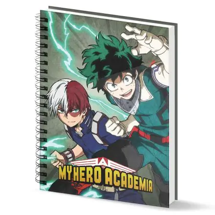 My Hero Academia Battle A4 Notizbuch termékfotója