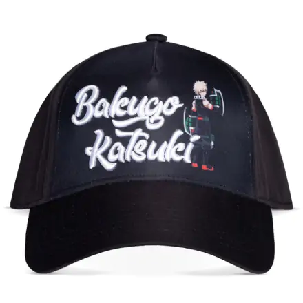 My Hero Academia Curved Bill Cap Katsuki Bakugo 3D Logo termékfotója