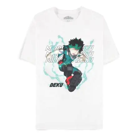 My Hero Academia White Deku T-shirt Produktfoto