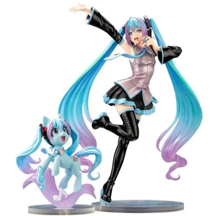 Mein kleines Pony feat. Hatsune Miku Bishoujo PVC Statue 1/7 Hatsune Miku Pony 22 cm Produktfoto