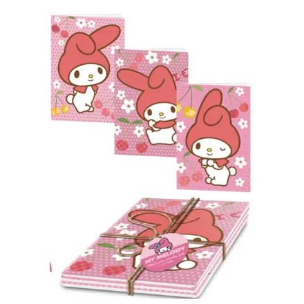 My Melody 3er Set Übungshefte Produktfoto