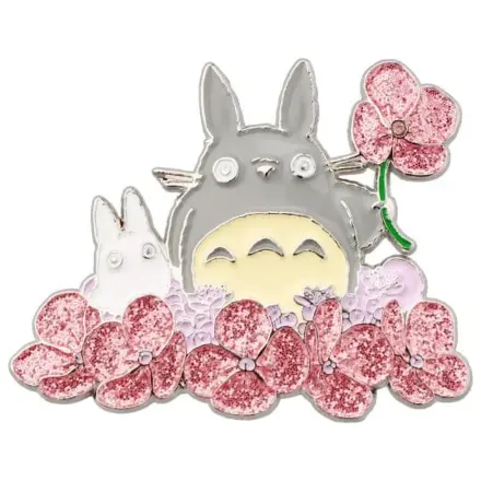 My Neighbor Totoro Metall-Brosche Big and Small Totoro Produktfoto