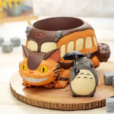 Mein Nachbar Totoro Diorama / Aufbewahrungsbox Catbus & Totoro termékfotója