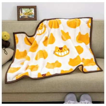 My Neighbor Totoro Catbus Plaid Decke 70x100cm Produktfoto