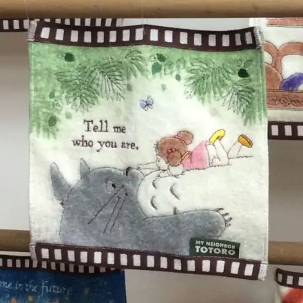 Mein Nachbar Totoro Mini-Handtuch Mei and Totoro Produktfoto