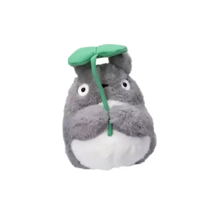 Mein Nachbar Totoro Nakayoshi Plüschfigur Big Totoro with leaf 21 cm termékfotója