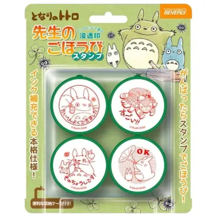 My Neighbor Totoro Stempel Totoro & Catbus Herzlichen Glückwunsch Produktfoto