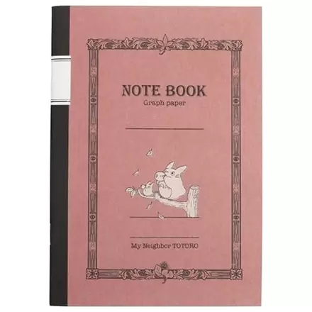 My Neighbor Totoro Retro Notizbuch Totoro Rot Produktfoto