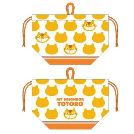 Mein Nachbar Totoro Stoffbeutel Catbus Silhouette 17 x 26 x 12 cm Produktfoto