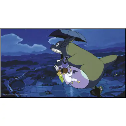 Mein Nachbar Totoro Holzdruck Totoro & Umbrella Produktfoto