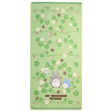 My Neighbor Totoro Handtuch Totoro Green Leaf 70 x 140 cm Produktfoto
