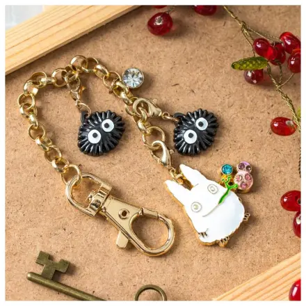 My Neighbor Totoro Weißer Totoro & Früchte Chainette Charms Produktfoto