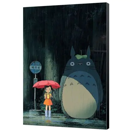 Mein Nachbar Totoro Holzdruck Totoro 35 x 50 cm Produktfoto