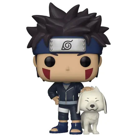 Naruto POP! Animation Vinyl Figur Kiba w/Akamaru 9 cm Produktfoto