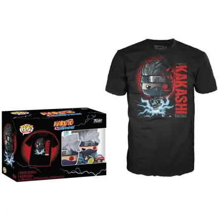 Naruto Funko POP Figur & T-Shirt Set Kakashi Produktfoto