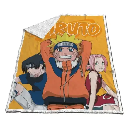 NARUTO Sherpa Decke Naruto, Sasuke & Sakura 120x150cm Produktfoto