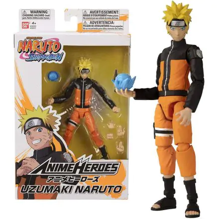 Naruto Shippuden Anime Heroes Naruto Uzamaki Figur 15cm Produktfoto