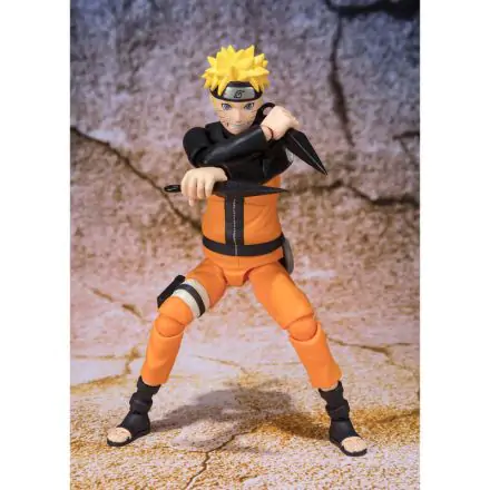Naruto Shippuden S.H. Figuarts Action Figur Naruto Uzumaki (Best Selection) (New Package Ver) 14 cm Produktfoto