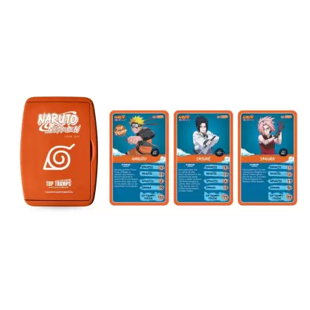 Naruto Shippuden Collectibles Kartenspiel Top Trumps Quiz Anime Collectible *Deutsche Version* termékfotója