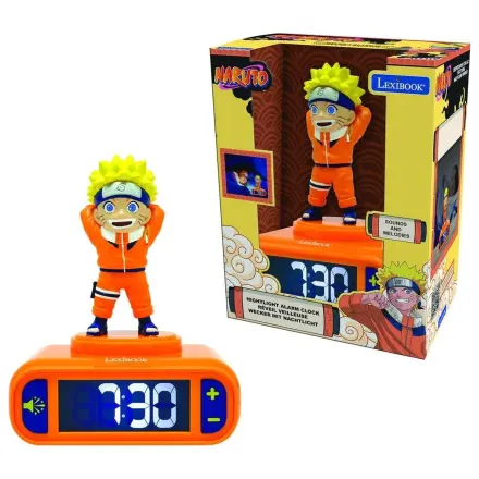 Naruto Shippuden digitale Wecker mit 3D-Nachtlicht Produktfoto