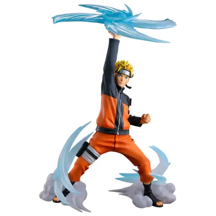 Naruto Shippuden Hidan Kakuzu Arc Naruto Uzumaki Wind Style: Rasen Shuriken Ichibansho Figur 25 cm Produktfoto