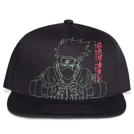 Naruto Shippuden Snapback Cap Kakashi Line Art Produktfoto