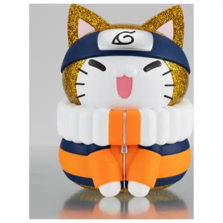 Naruto Shippuden Mega Cat Projekt Nyanto! Giant Nyaruto Series Trading Figur Naruto Uzumaki Gold Ver. 10 cm Produktfoto