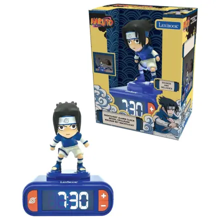 Naruto Shippuden Sasuke 3D Nachtlicht digitale Alarmuhr Produktfoto