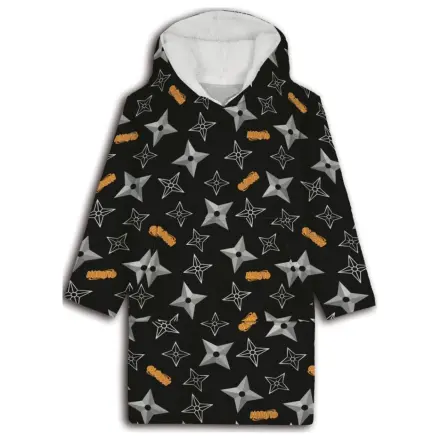 Naruto Shuriken Erwachsenen tragbare Plüsch Fleece-Decke Poncho Produktfoto